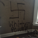 Pat and Joe Jude returned to their Cincinnati home to find swastikas and the words “White Power” scrawled on their walls.
WLWT Screenshot